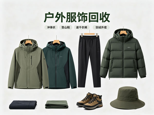 回收品牌户外服装徒步鞋