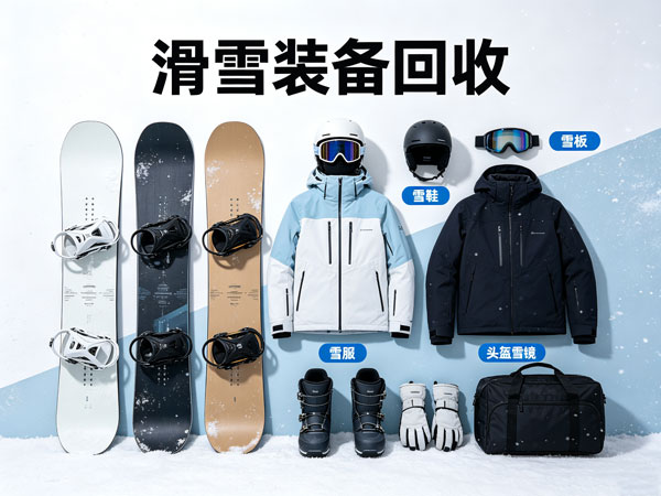 全国统一回收滑雪全套户外装备
