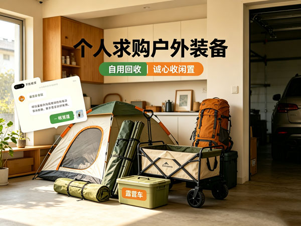 个人玩家诚心求购闲置户外装备（自用）